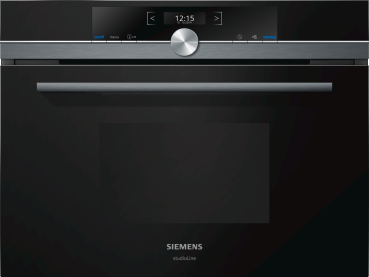 SIEMENS CD834GAB0 - iQ700 STUDIOLINE DAMPFGARER, SCHWARZ, 5 JAHRE GARANTIE